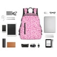 thumbnail image 4 of Yiaed Breast Cancer Awareness2 Print Lightweight Backpack Travel Backpacks Hiking Daypack for Women Men, 4 of 5