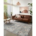 thumbnail image 3 of Turkish & Persian Kilim-Style Zion Grey, Multi 2-3" x 3-9" Area Rug, 3 of 8