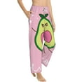 thumbnail image 2 of Bingfone Pajamas For Women,Cute Avocado Pajama Pants With Pockets-Small, 2 of 9