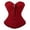 Wine, variant on Women's Strapless Waist Cincher Corset - Bodysculpting Top for Posture and Back Support Daily Wear