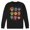 BLACK, variant on - Musical Skulls - Men's Crew Neck Fleece Pullover