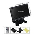thumbnail image 6 of B-Qtech 7" HD 720P LCD Rear View Monitor, 12-24V Dual AV Inputs for Cars/Trucks/Motorcycles, 6 of 11