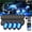 20Pods, variant on 12Pods Rock Lights with APP/RF Remote Control, 288LED Multicolor Underglow Lights Kit with Dual Zone Music Mode 12V Underbody Light for Golf Cart Pickup
