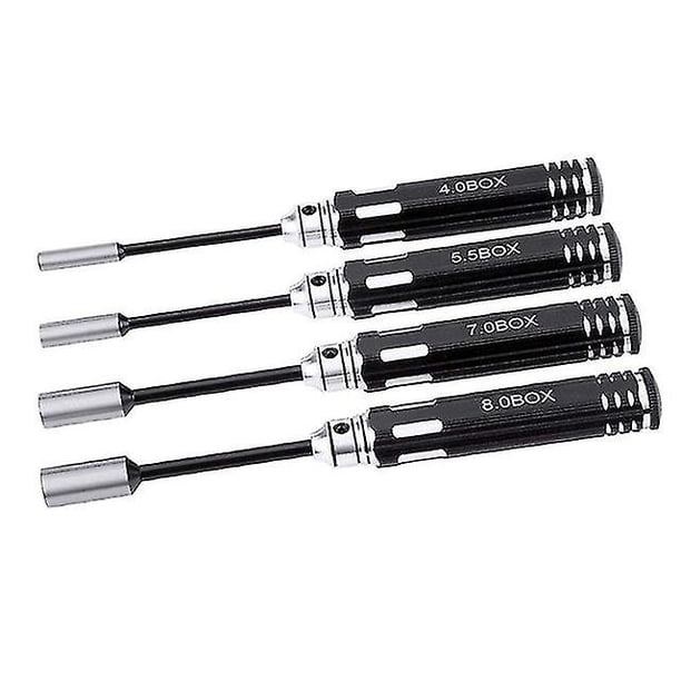 Herramienta Rc, 4 Uds., destornilladores hexagonales, tuerca hexagonal, llave de tubo, rueda Spr 4,0/5,5/7,0/8,0mm para Ma y Rc.