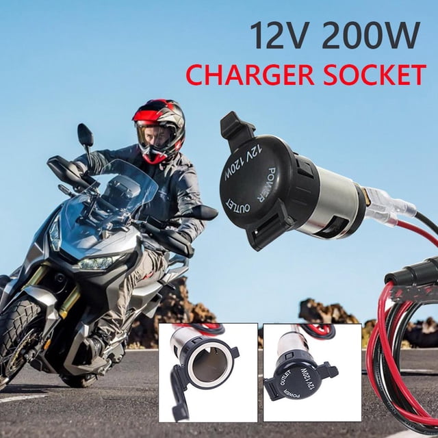 4 Uds 12-24V 120W enchufe de cargador automático para motocicleta coche camión adaptador de corriente