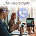 thumbnail image 3 of AI Translation Earbuds Real Time,164 Languages Translator Earbuds,3 in 1 Buletooth Translator Ear Buds,7 Translation Modes,Open Ear Translate Headphones for Travel Business, 3 of 7