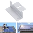 thumbnail image 4 of Aluminum Alloy Solar Panel Z-Bracket Mounting Kit with Complete Hardware - Weatherproof, UV & Corrosion Resistant, Lightweight & Sturdy Design for RV, Boat, Cabin, Flat/Curved Roofs, Wall Off-Grid, 4 of 6