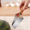 thumbnail image 6 of Triangle Watermelon Cutter, Watermelon Cutter Slicer Tool,Fruit Slicer,Stainless Steel With Wooden Handle - Melon Slicer, Fruit Cutter for Kitchen Gadgets Fruit Slicer Kitchen Gadget, 6 of 9