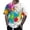 White, variant on Mens Graphic T-shirts Short Sleeve Crewneck Tops 3D Digital Graffiti Print Loose Creative Summer T Shirts for Man Black M