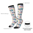thumbnail image 6 of Haiem Colorful Chameleons Socks, Funny Novelty Crazy Design Cotton Socks Sports Socks Knee High Socks For Men, Women,1Pairs - Gift For Working Friends, 6 of 8