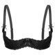 thumbnail image 1 of 2026 Womens 1/2 Cup Push Up Underwire Lace Bra Lingerie Open Breast Cup Bra Tops Adjustable Strap Sponge Padded Brassiere Underwear-Yvan, 1 of 5