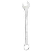 Performance Tool W345B 1-5/8 in. Combination Wrench, Drop-Forged Chrome Alloy Steel, Satin Chrome Finish, Rounded Box End