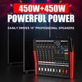 thumbnail image 2 of Mixer Yamnweo TF600 de 6 canales con barra de sonido Bluetooth 900W, 2 of 9