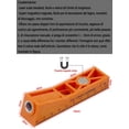 thumbnail image 3 of Hole Punch Locator,Slant Drill Jig,Slant Drill Guide Set Pocket Hole Drilling Kit Positioner Locator Tool, 3 of 5