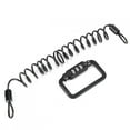 thumbnail image 4 of VGEBY Black Scooter Helmet Lock, Bike Helmet Lock, Retractable Steel Cable 3 Digit Password Easy To Operate Anti‑theft Bike Helmet Lock For Helmet, 4 of 8