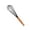 A473 Fufafayo under $5, variant on Fufafayo under $5 Hand Mixer, Handheld Cake Mixer Tool, Wooden Handle Whisk for Baking and Beating, Small Kitchen Gadget for Eggs and Cream, Durable Silicone Head for Stirring
