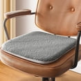 thumbnail image 3 of Nilvkv Seat Cushion Home Dining Chair Pads Thick Warm Office Student Chair Pads Plushs Dining Chair Pads Car Cushions Simple&Fashionable(9.45x13.39in), 3 of 6