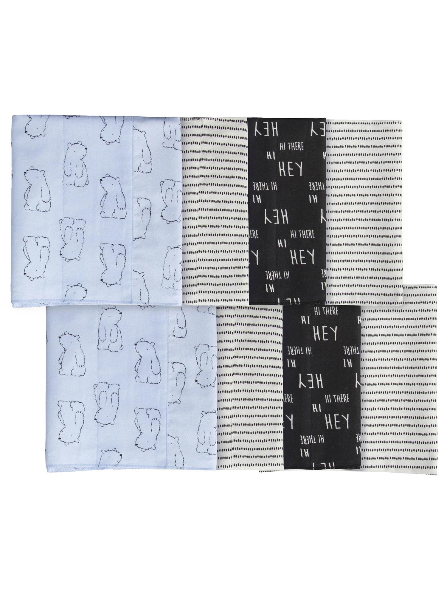 Essentials Baby 6-Pack Burp Cloth One Size 
