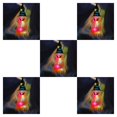 thumbnail image 3 of Billuyoard Sombrero que brilla intensamente con iluminación LED, decoración de sombrero de jardín, gorra colgante para fiesta de Halloween, tipo 2, Dämonenaugen leuchten orange 5piezas, 3 of 6