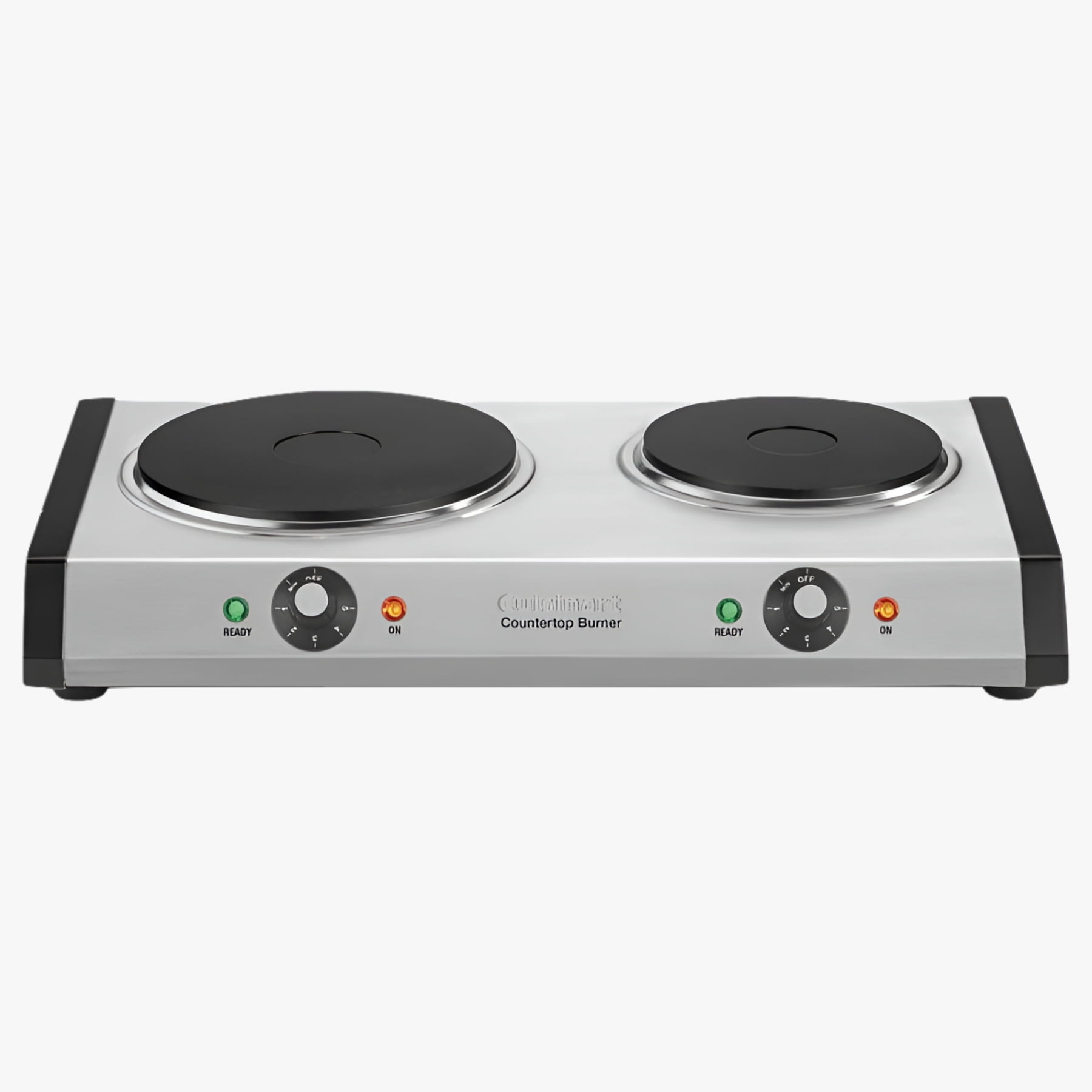 Cuisinart Countertop Double Burner in Stainless Steel with 2 Burners