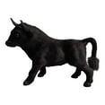 thumbnail image 2 of Minifiguras negra de simulación, colección de modelos de manualidades, figuras de acción detalladas realistas, muñeco de toro artesanal para, 2 of 9