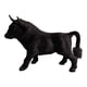 thumbnail image 2 of Handicraft Bull Doll Party Favor, Adornos de escritorio Juguete educativo Manualidades de regalo de cumpleaños, Mini modelo de figuritas de negra, 2 of 9
