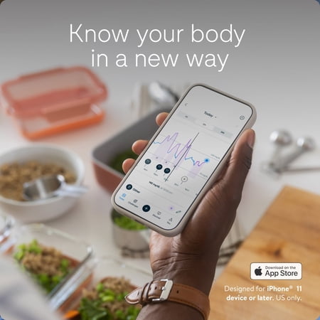 Lingo Continuous Glucose Monitor (CGM) & App. Made by Abbott. Know the Impact of What You Eat. 1 Lingo Biosensor Lasts Up To 14 Days* Works with IOS and Android. US Only.