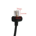 thumbnail image 3 of HM 152 Hand Microphone Cable, ABS Material, Thick Cable Desig Easy to Use, Spring Winding, Anti Pull Compatible with IC F121S, IC F221S, IC F221, IC F520, IC F521, 3 of 7