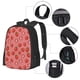 thumbnail image 2 of Fotbe Red Strawberry Mochila para Hombre y Mujer - Tela Oxford 600D Resistente - Mochila Impermeable de Gran Capacidad para Escuela, Viajes y Senderismo, 2 of 6
