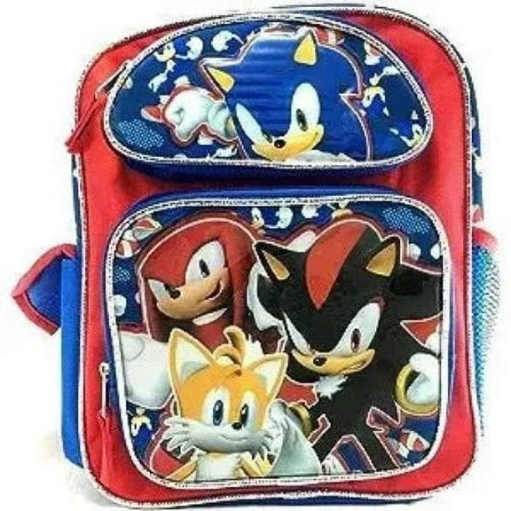 Backpack Sonic Team Tail Shadow Knuckles 12"