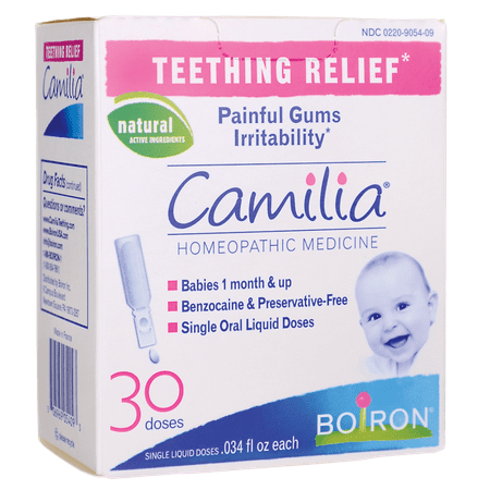 - Boiron Camilia Baby Teething Relief Liquid, 30 Ct