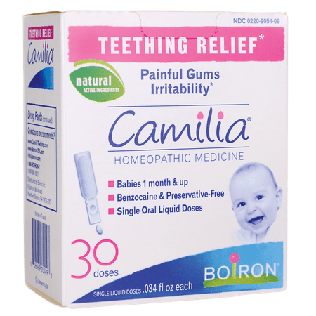 Boiron Camilia Teething Relief 30 Doses (Best Teething Tablets For Infants)