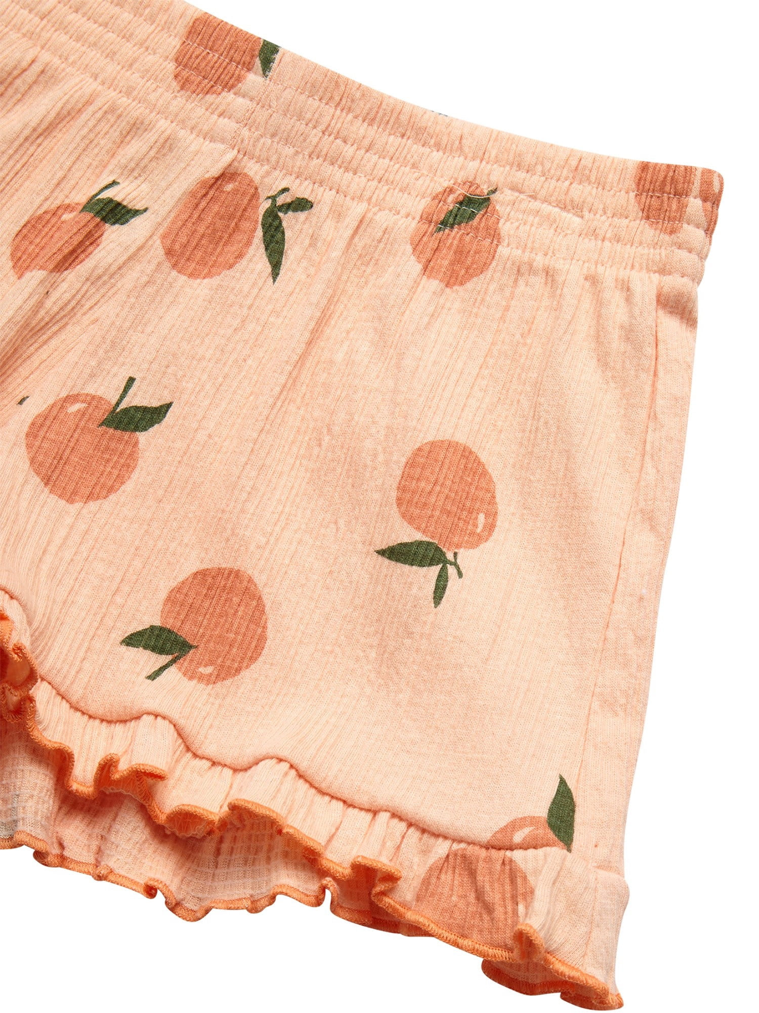 Jessica Simpson Toddler Girls' Ruffle Tank Top and Shorts Set, 2-Piece, Sizes 12M-24M