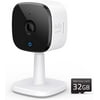 eufy 2K Security Wi-Fi Indoor Camera with 32GB microSD Card |Solo IndoorCam C24