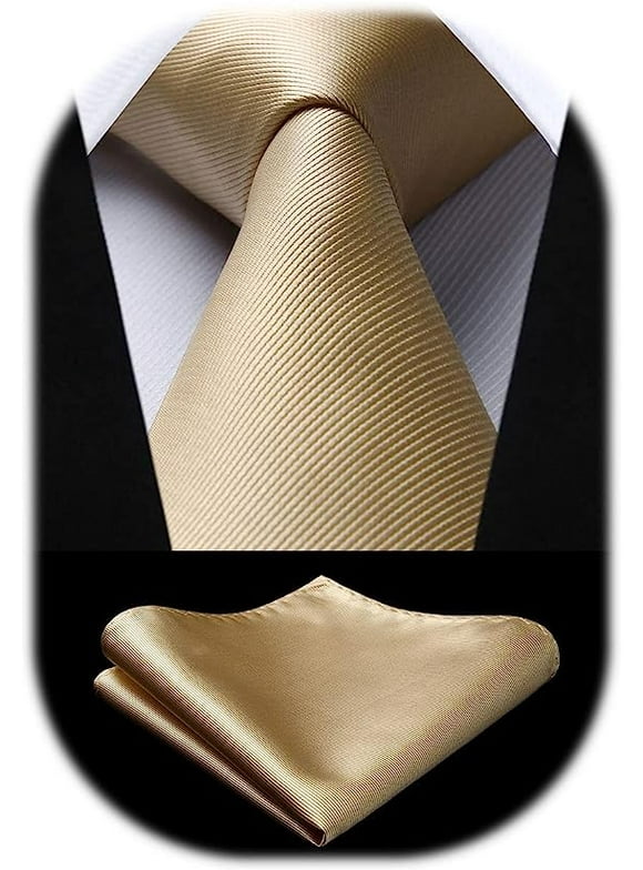 Mens Gold Tie