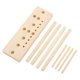 thumbnail image 5 of Bow Maker Tool, Bow Maker Fuerte Practicidad Material De Roble Producción De Bricolaje Multiuso Durable Portátil Para Manualidades De Bricolaje Para Decoraciones De Fiesta, 5 of 8