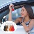 thumbnail image 6 of Uxcell Leather Key Fob Kit, PU Leather Key Fob Blanks and Key Rings for Laser Engraving, Red 16 Pack, 6 of 6