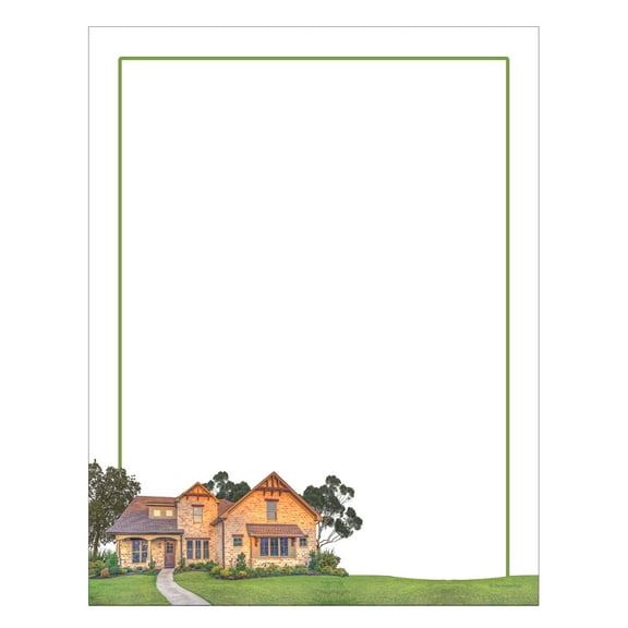 Dream House Letterhead, Printer & Copier Paper, 100 Sheets per Pack