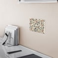 thumbnail image 5 of Yayeee Toggle Light Switch Wall Plate 2-Gang 4.56"x4.48" Decorative Outlet Cover, Beige Leaves Plaid, 5 of 7