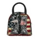 thumbnail image 1 of Balery Veterans Day1 Bolsa de Almuerzo para Mujeres, Caja de Almuerzo, Bolsa de Almuerzo Pequeña Impermeable, Tote de Almuerzo Reutilizable con Gran Capacidad, 1 of 6