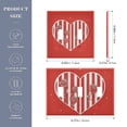 thumbnail image 3 of Dailycode Light Switch Plate Covers 3 Gang Wall Plate Plastics Outlet Covers for Kitchen Home Office Decor Love Heart and Red Roses, 3 of 8