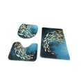 thumbnail image 1 of Bathroom Rug Set Carpet 3 Piece Absorbent Bath Mat for Bathroom Floor Shower A, 1 of 8