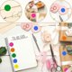 thumbnail image 4 of 3000 Sheets 25mm Assorted Colors Stickers, 6 Rolls Round Stickers Color Coded Stickers Self-adhesive Labels for Calendar Home Office School (500 Sheet, 4 of 5