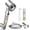 Chrome, variant on Filtered Shower with Handheld, 2-PCS Filters High Shower with 1 Modes for Hard Water Remove Chlorine, Detachable Showerhead with /OFF for Bath (Chrome)
