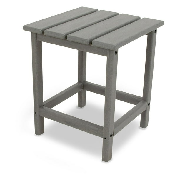 Polywood Reg Long Island Recycled Plastic 18h In Outdoor Side Table Walmart Com Walmart Com