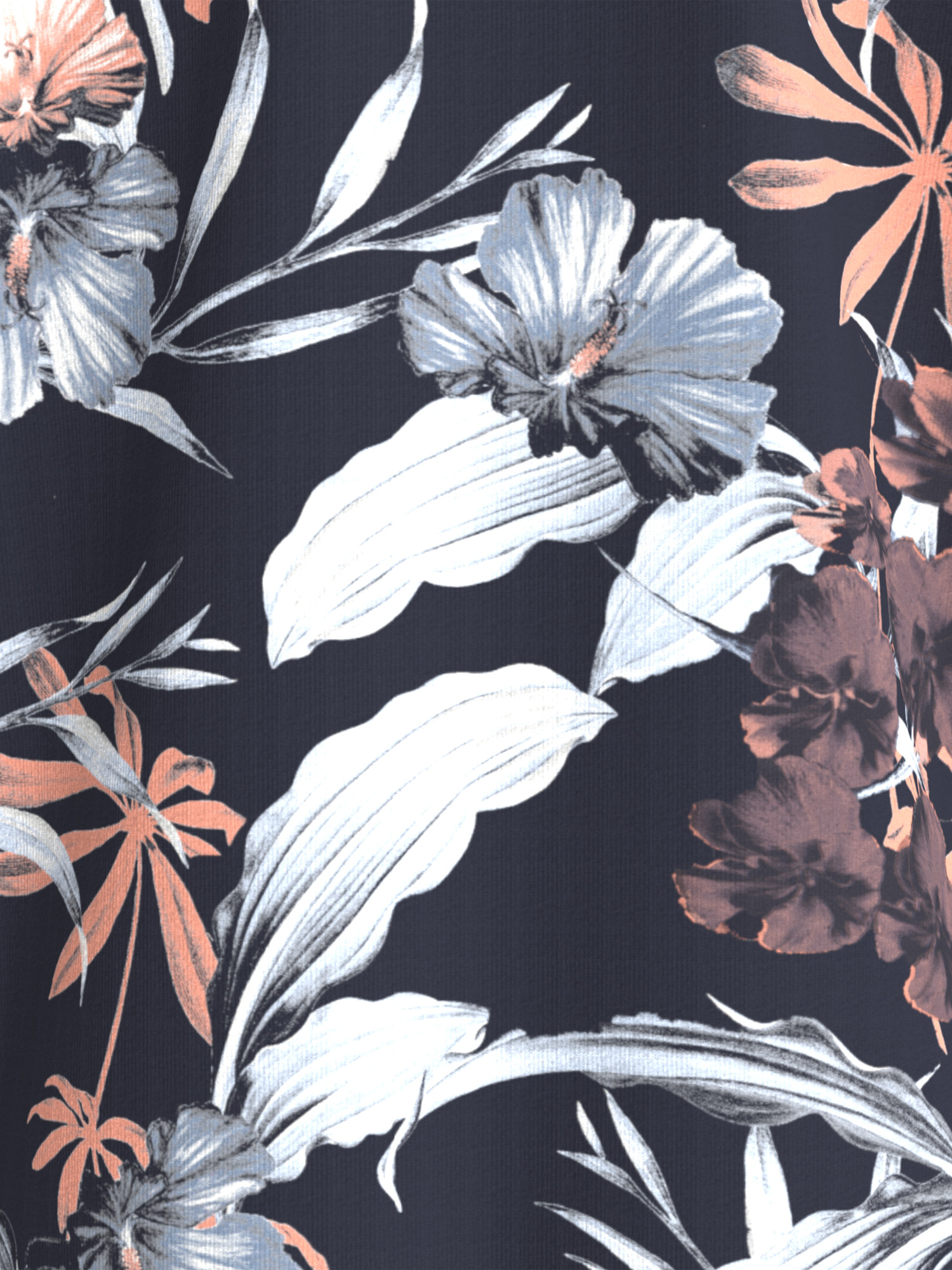 Café Luna Men's and Big Men's All-Over Floral Print Short Sleeve Woven Shirt, Sizes S-4X