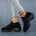 thumbnail image 7 of Women's Walking Shoes Sock Sneakers - Mesh Air Cushion Lady Girls Modern Jazz Dance Easy Shoes Platform Loafers, 7 of 7
