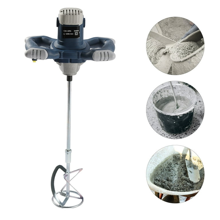 Evolution Twister - Variable Speed Drywall Mortar Mixer Stirring Tool for  Cement, Render Paint, Tile Concrete Plaster