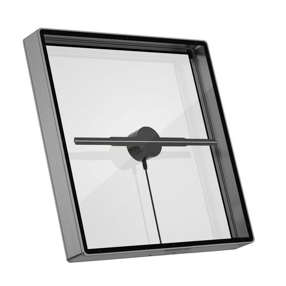 3D Hologram Projector Fan With Cover 224 LED Advertising Display Logo Led Light Wifi Control 3D Holographic Lamp Player ,Long-Lasting Performance