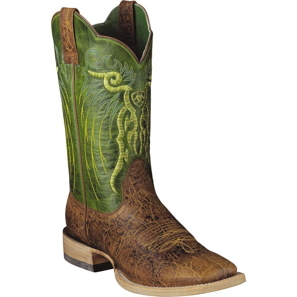 Mesteno Western Boots - Clay/Lime 